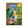 LEGO bouwset exotische papegaai 31136 — Creator displaymodel, 253 onderdelen, 220×120×110 mm