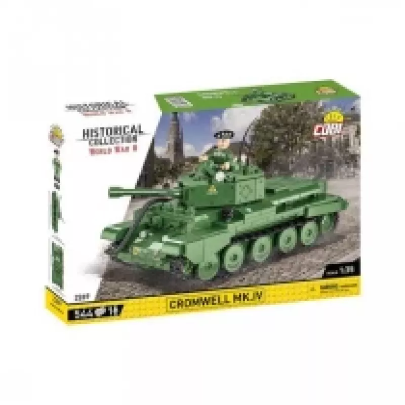 Bouwstenen COBI Cromwell Mk.IV 544 onderdelen leeftijd 8+