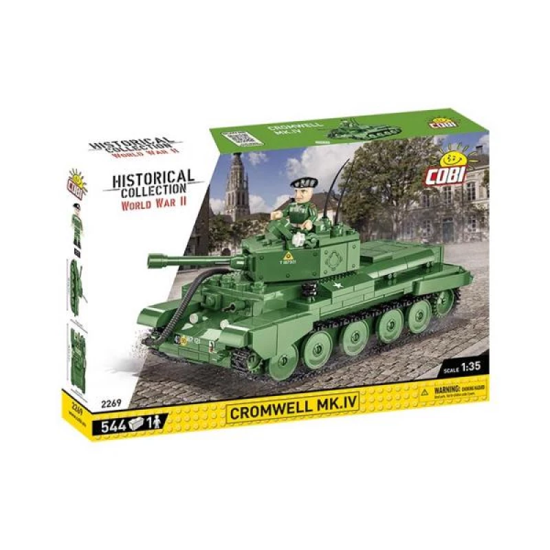 Bouwstenen COBI Cromwell Mk.IV 544 onderdelen leeftijd 8+