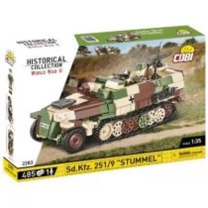Sd.Kfz. 251/9 Stummel, constructiespeelgoed