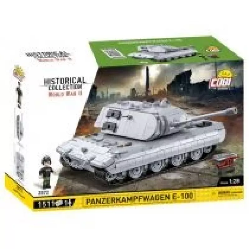 Bouwset COBI Panzerkampfwagen E-100 Tweede Wereldoorlog 1511 onderdelen