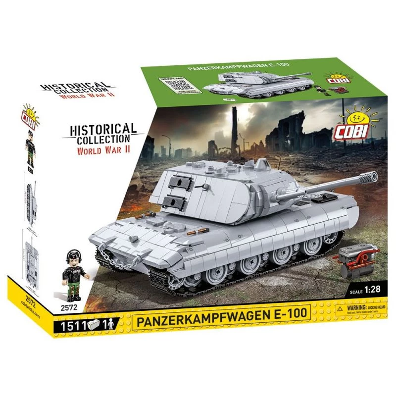 Bouwset COBI Panzerkampfwagen E-100 Tweede Wereldoorlog 1511 onderdelen