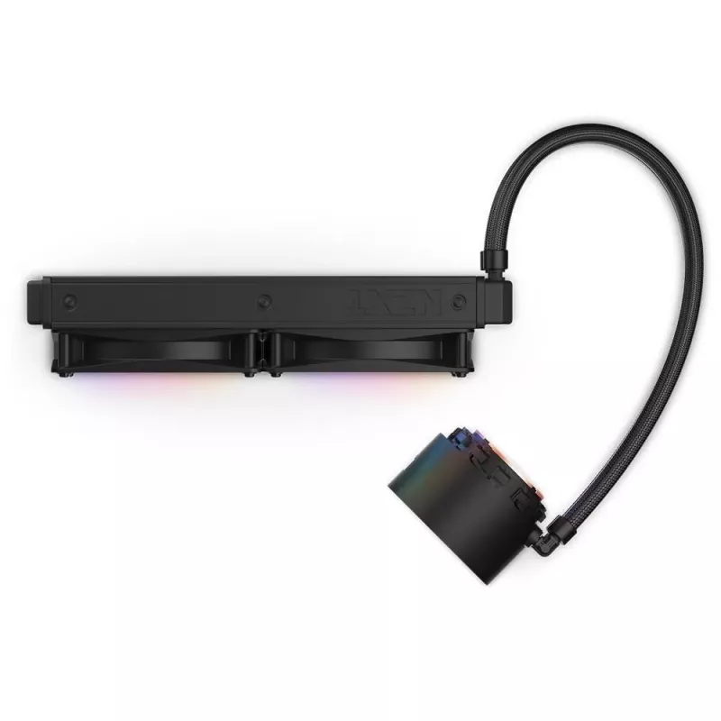 All-in-one-vloeistofkoeler NZXT Kraken Elite 240 RGB 12 cm zwart
