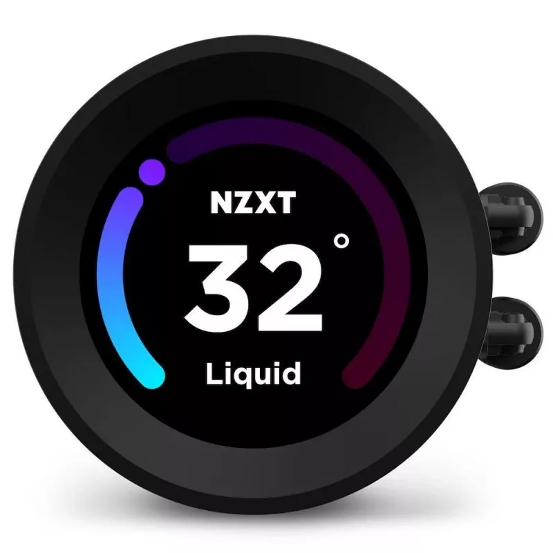 All-in-one-vloeistofkoeler NZXT Kraken Elite 240 RGB 12 cm zwart