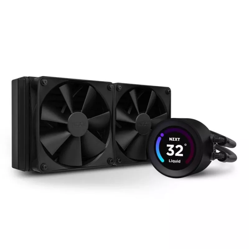 All-in-one-vloeistofkoeler NZXT Kraken Elite 240 12 cm zwart