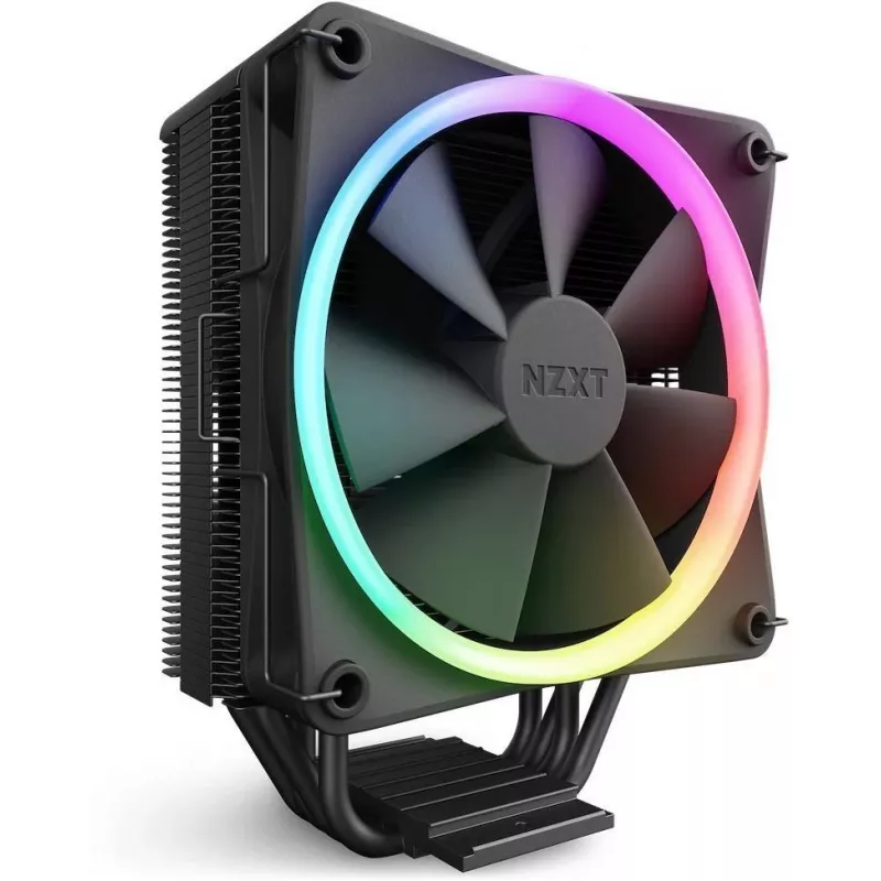 NZXT T120 RGB processor-luchtkoeler 12 cm zwart 1 stuk