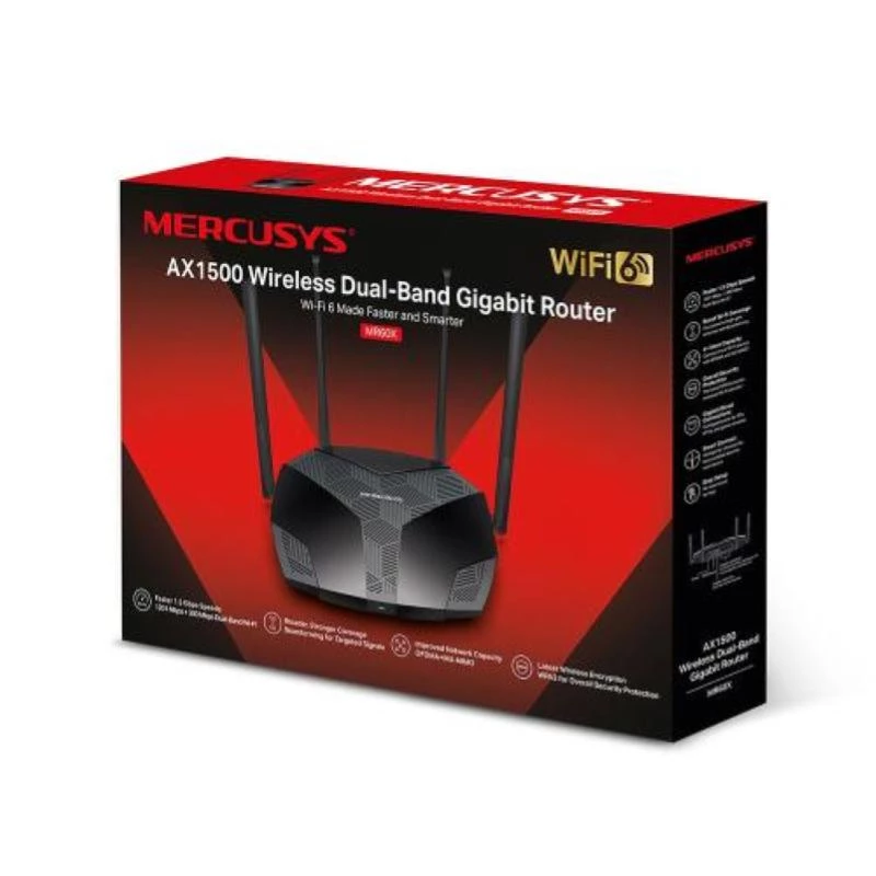 Mercusys AX1800 dualband WiFi 6-router