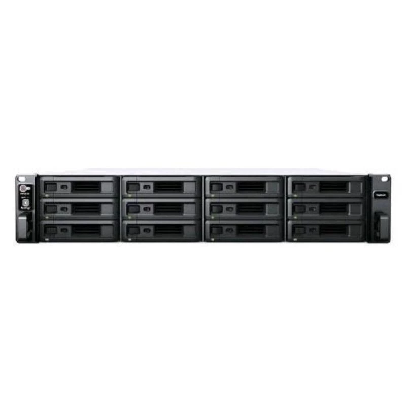 Synology RackStation RS2423+ NAS/opslagserver rack (2U) Ryzen Embedded V1780B 8 GB DDR4 0 TB DiskStation Manager zwart, grijs