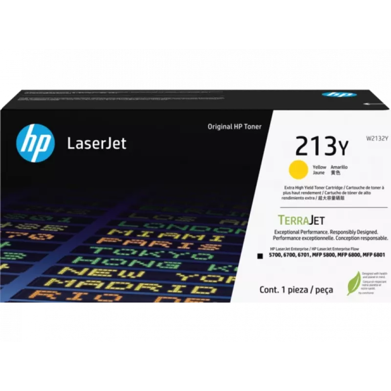 HP 213Y extra high yield geel originele LaserJet-tonercartridge