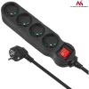 MCE182 elektrisch verlengsnoer stekkerdoos 4 stopcontacten (5 M) - Maclean