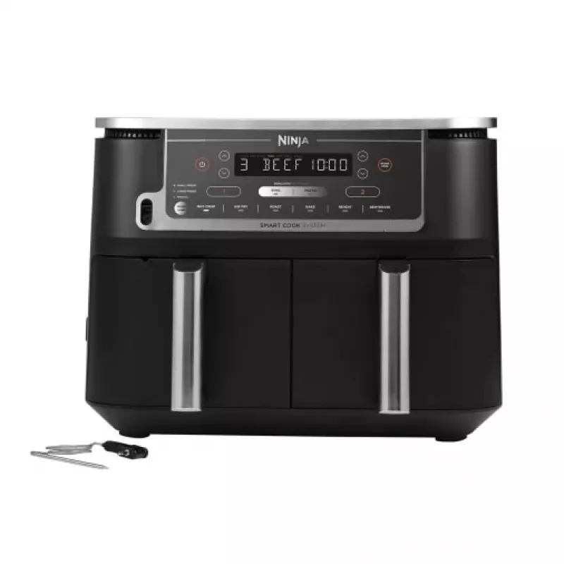 Ninja AF451EU heteluchtfriteuse Single 9,5 l 2470 W zwart