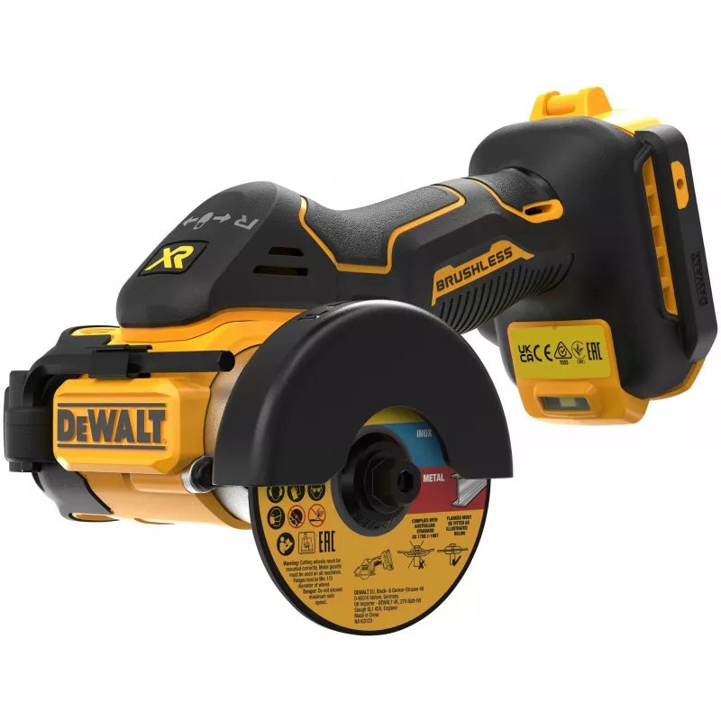 DeWALT DCS438N-XJ 18V XR borstelloze accu-multimateriaalsnijder, 76 mm, zonder accu en oplader