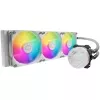 Vloeistofkoelset Cooler Master MasterLiquid 360L Core ARGB wit 12 cm ventilator