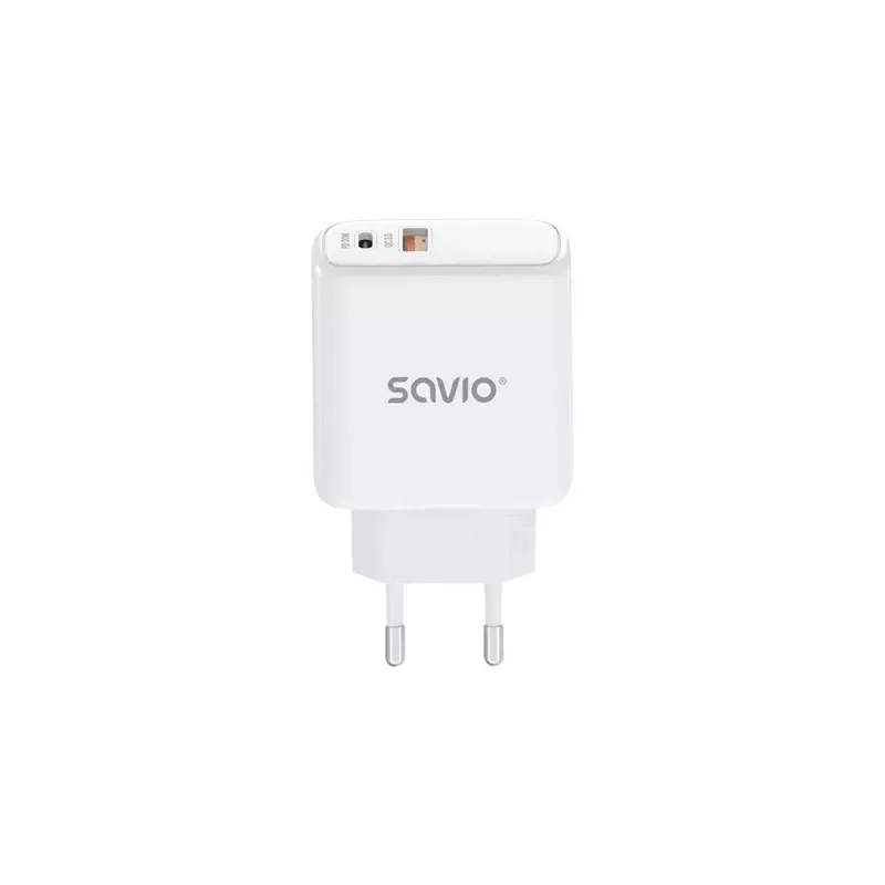 SAVIO LA-06 USB Type-A & Type-C Quick Charge Power Delivery 3.0 indoor