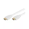 Goobay HDMI-kabel 5m type A stekker naar stekker 18 Gbit/s Wit