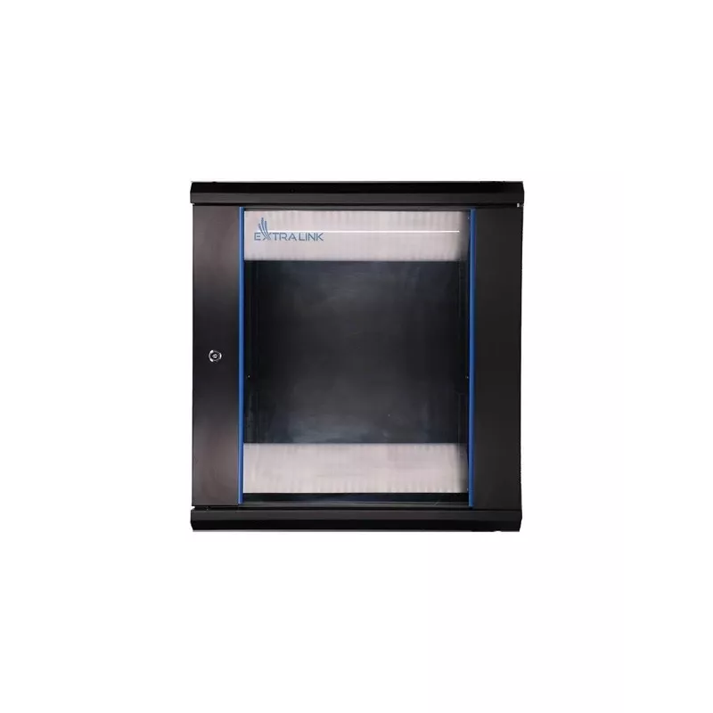 Wandmontagekast Extralink Extralink Rackmount cabinet 12U 600x450 zwart