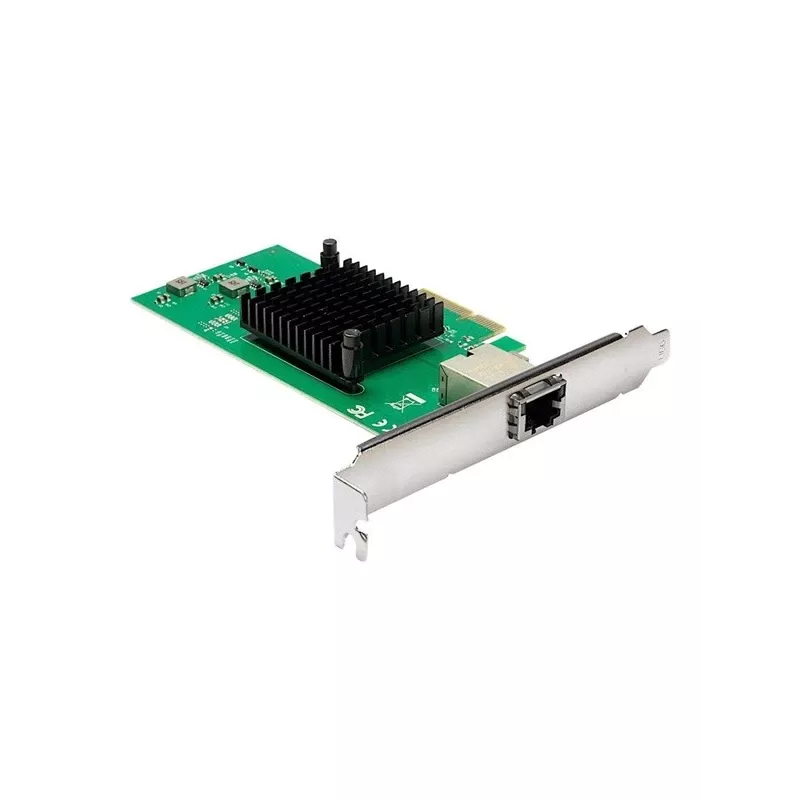 Interfacekaart Inter-Tech ST-7267 PCIe RJ-45 10 Gbit/s Groen Zilver
