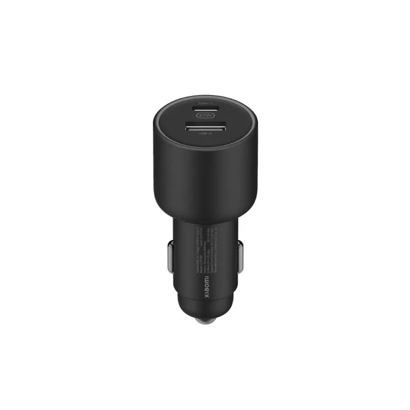 Xiaomi 43907 oplader voor mobiele apparaten universeel zwart sigarettenaansteker auto