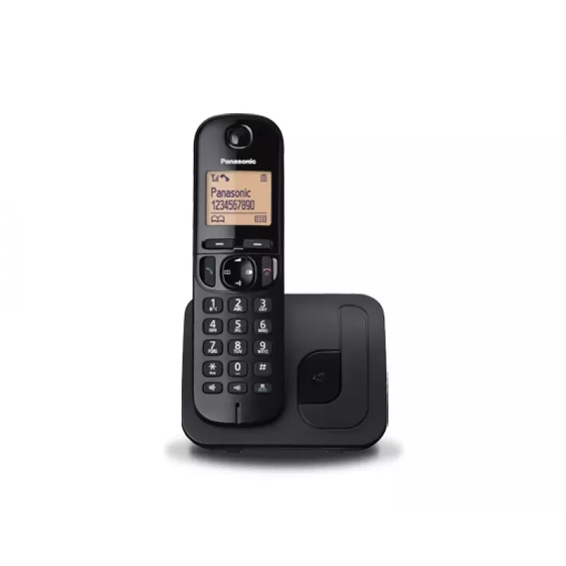 Panasonic KX-TGC 210 PDB DECT-telefoon zwart met nummerweergave