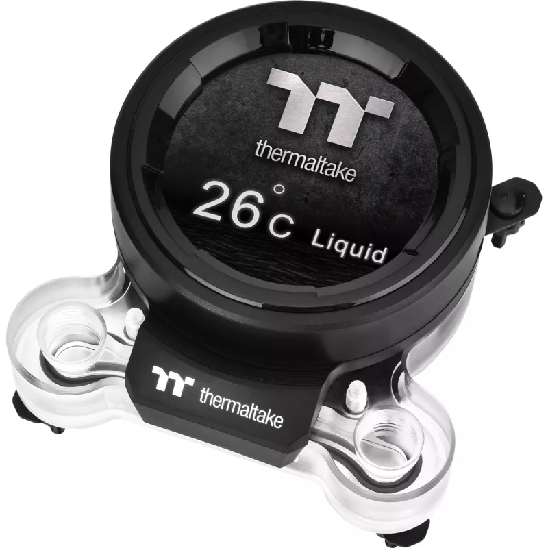 Waterkoeling Pacific MX2 Ultra CPU-waterblok, koper, 2,1-inch-LCD-temperatuursensor
