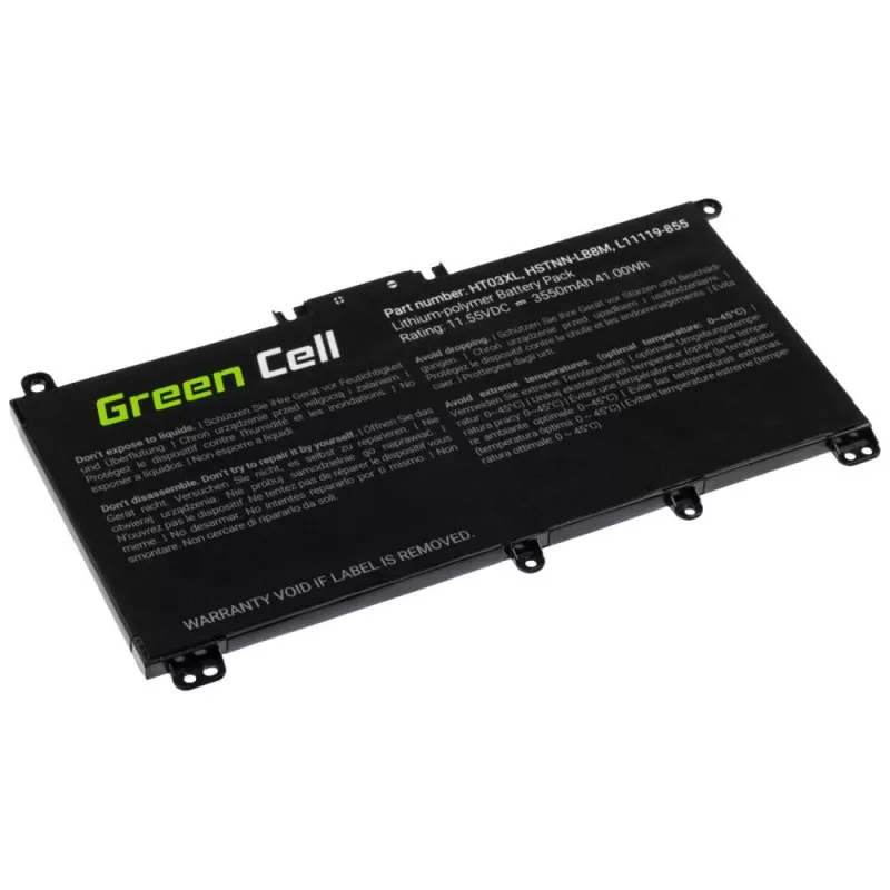 Green Cell GC-HP163 laptopaccu HT03XL 11,4 V 3400 mAh HP Mobilit