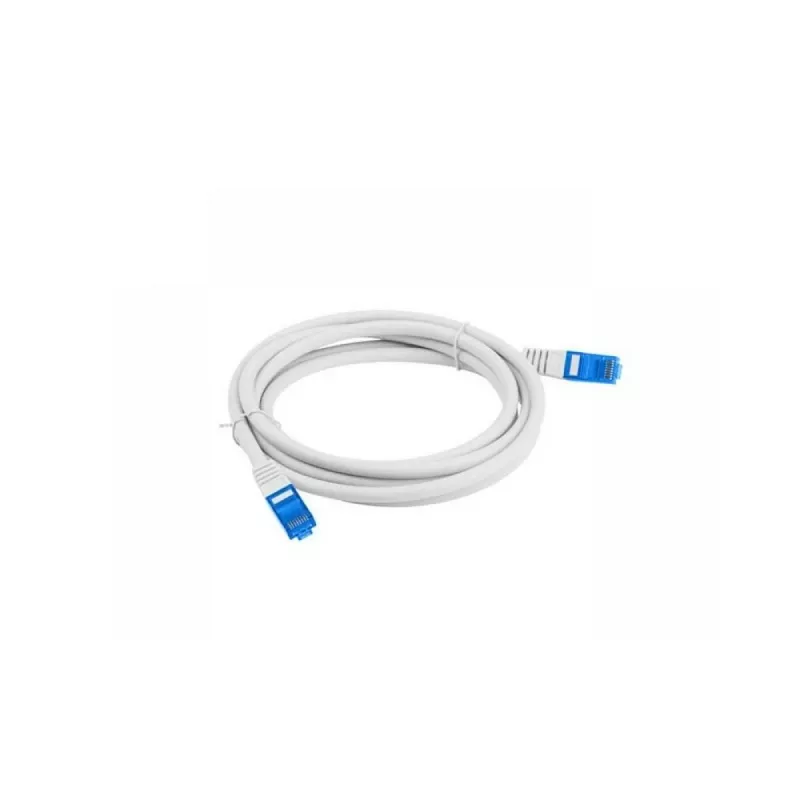 LANBERG netwerkkabel Cat6a S/FTP PCF6A-10CC-0100-S, 1 m, RJ-45, grijs, LSZH, 500 MHz