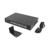 Unmanaged switch Lanberg RSGE-24P-2GE-2S-250 24 poorten rackmontage