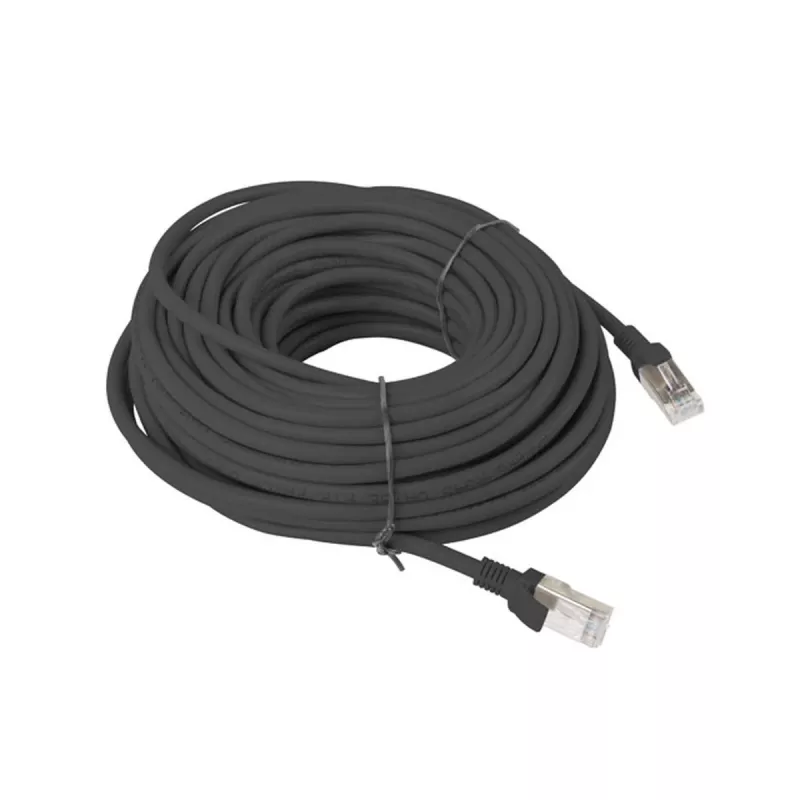 LANBERG Cat6-netwerkkabel PCU6-10CC-2000-BK — 20 m, U/UTP, RJ-45, zwart