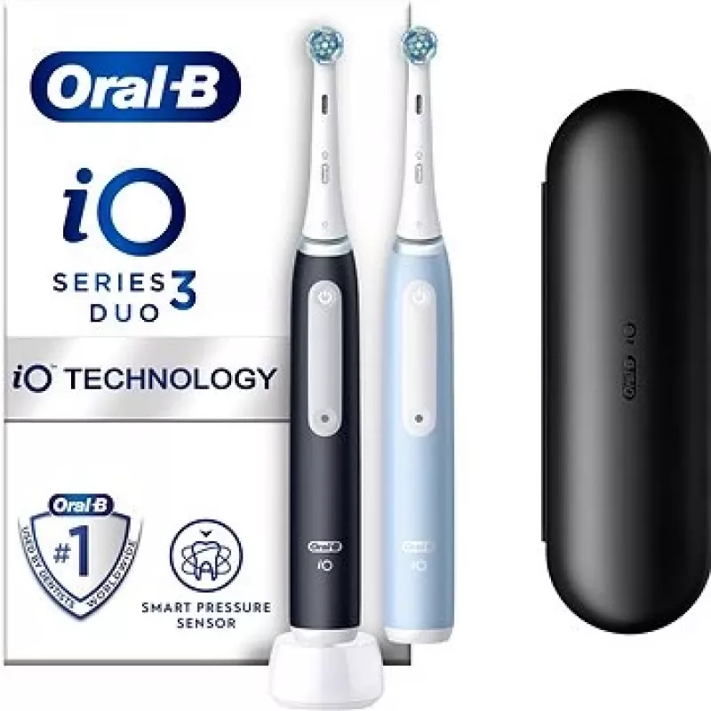 Oral-B iO3 Series elektrische tandenborstel, zwart