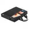 Laptoptas DEFENDER Lite 39,6 cm (15,6 inch) zwart/grijs, polyester, rits, draaggreep, afneembare schouderriem