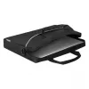 Laptoptas DEFENDER Lite 39,6 cm (15,6 inch) zwart/grijs, polyester, rits, draaggreep, afneembare schouderriem