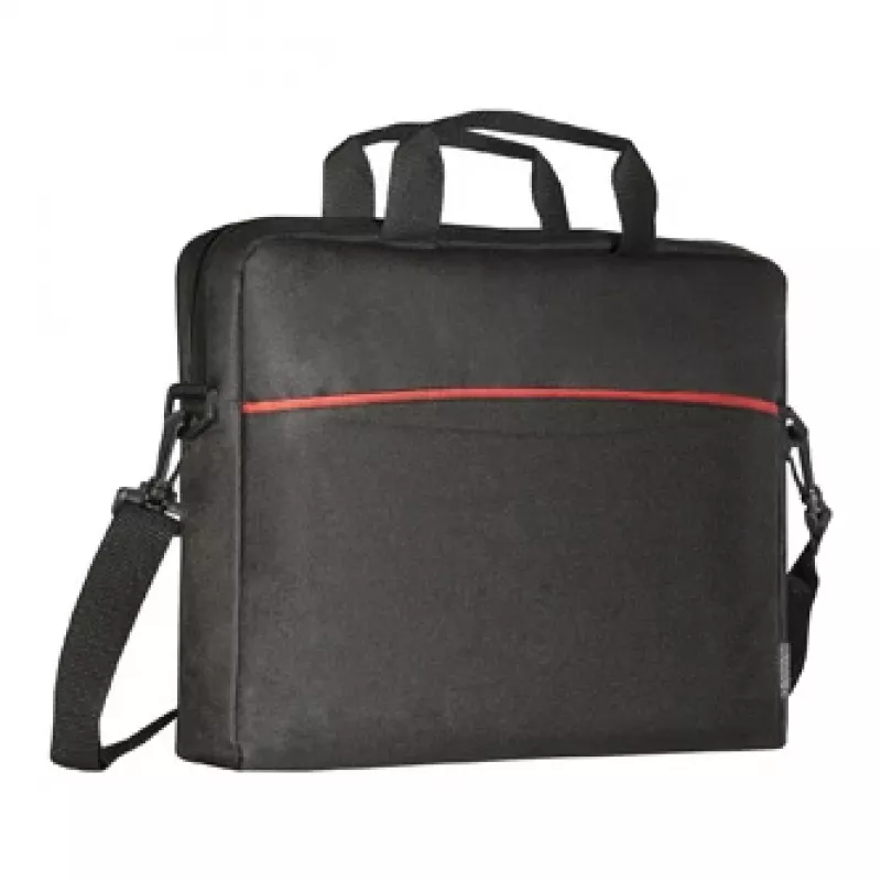 Aktetas DEFENDER Defender Lite voor 39,6 cm (15,6 inch) laptops, polyester, zwart, 430×310×80 mm