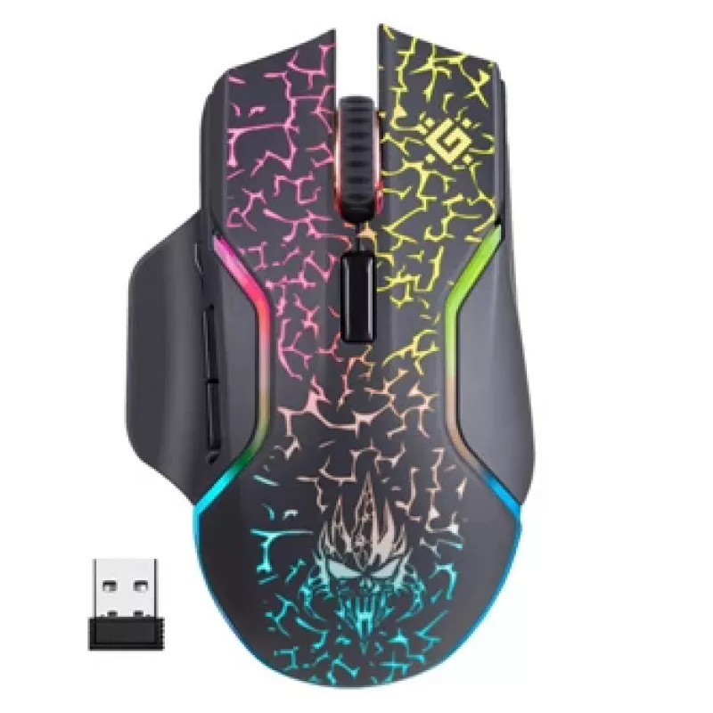 Defender Oneshot GM-067 muis gaming rechtshandig RF draadloos + USB Type