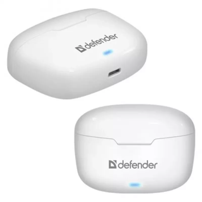 Defender TWINS 903 Bluetooth-oordopjes, wit