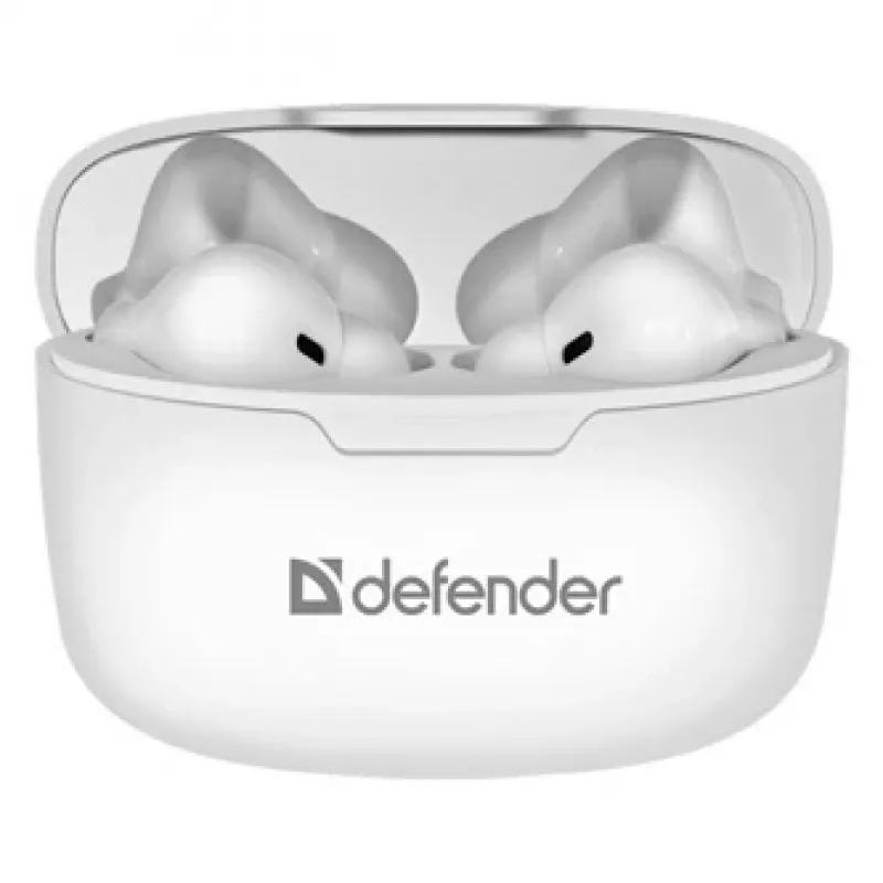 Defender TWINS 903 Bluetooth-oordopjes, wit