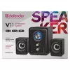 DEFENDER luidspreker V11 11 W bekabeld 2.1 desktop-satellietluidspreker, USB 5 V, zwart