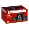 Bedrade DEFENDER Z4 2.1-luidsprekers, 11 W RMS, zwart, USB 5V-voeding, 3,5-mm-hoofdtelefoonuitgang