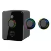 Defender V12 65212 2.1 computerluidsprekers, 11 W, 5 W subwoofer, USB-voeding, led-verlichting, zwart, 115 x 130 x 223 mm