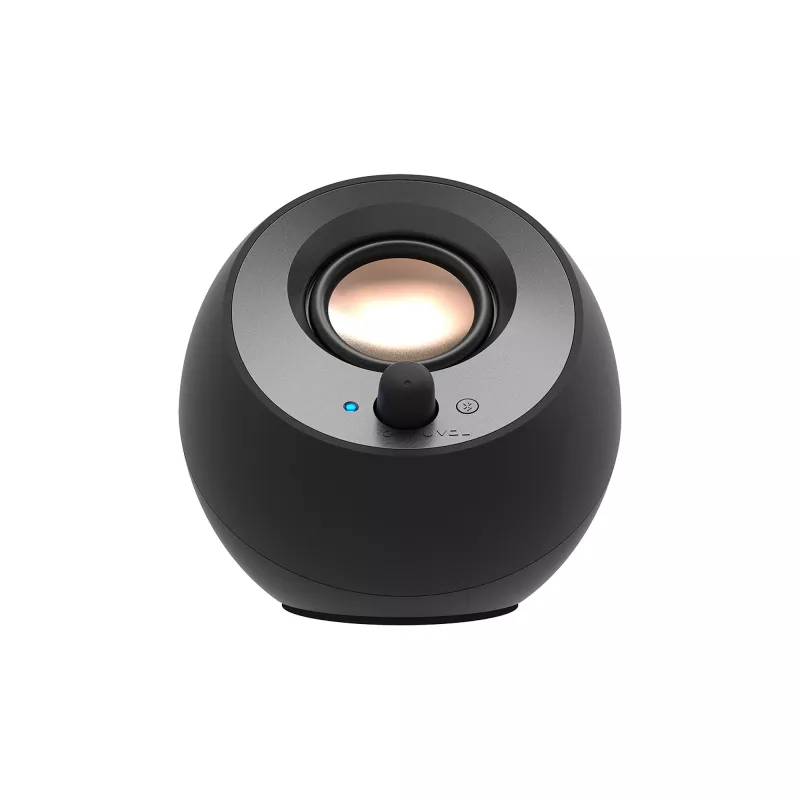 CREATIVE Pebble V3 minimalistische 2.0 USB-C desktop-luidsprekers met USB-audio, Clear Dialog Enhancement, Bluetooth 5.0, 8W RMS met 16W piekvermogen