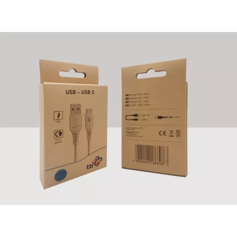 TB Touch Eco Friendly USB A 2.0 - USB C-kabel