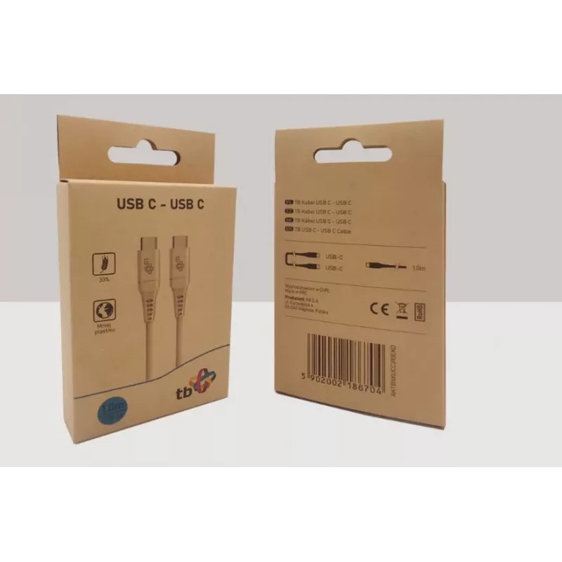 TB Touch Eco Friendly USB C 2.0 - USB C-kabel