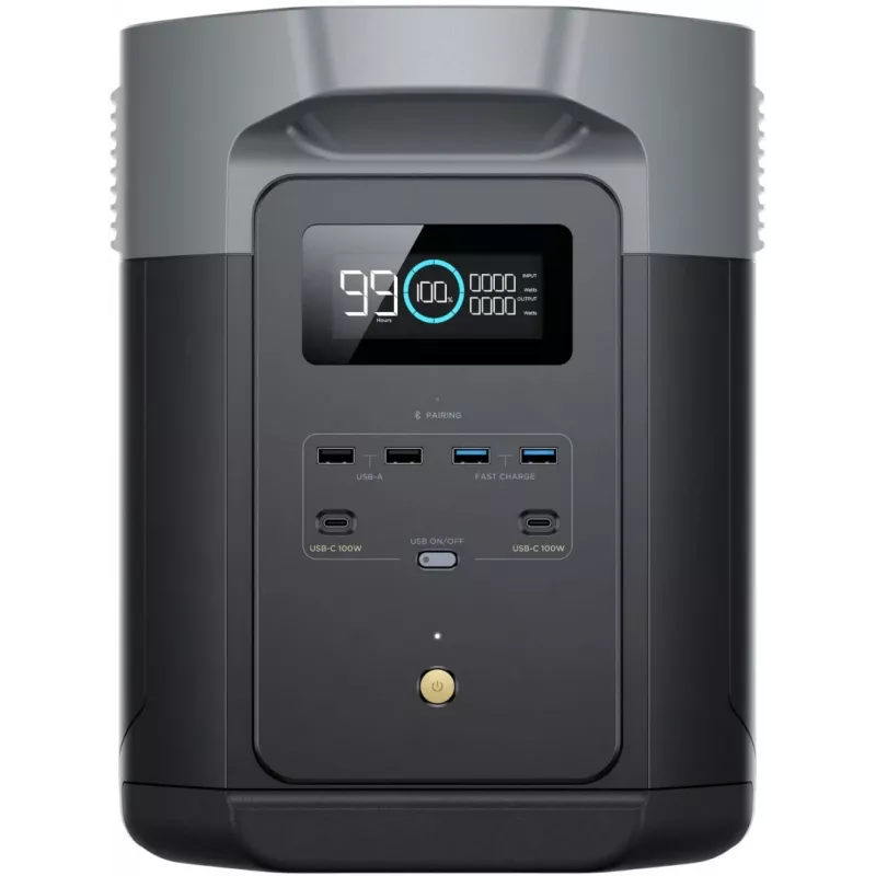 EcoFlow DELTA 2 Max draagbaar powerstation lithium-ijzerfosfaat (LiFePO4) 2400 W 23 kg