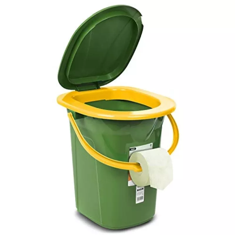 Draagbaar toilet als emmer GreenBlue GB320GO – lichtgewicht camping-toiletemmer