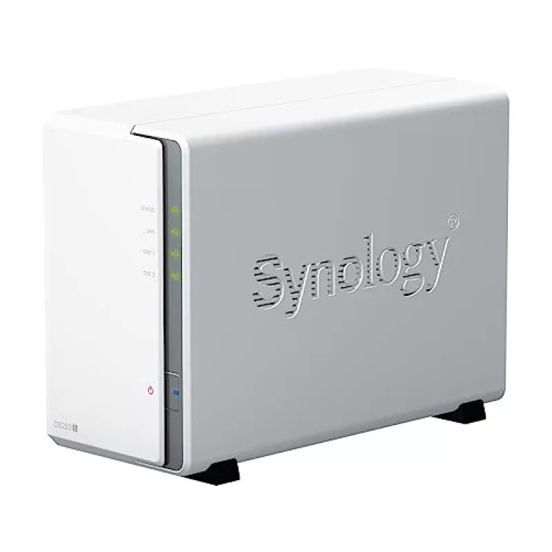 Synology DiskStation DS223J NAS/opslagserver desktop Realtek RTD1619B 1 GB DDR4 DiskStation Manager wit
