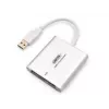 UNITEK Y-9313 kaartlezer USB 3.2 Gen 1 (3.1 Gen 1) zilver