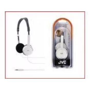 JVC HA-L50W lichtgewicht (wit) hoofdtelefoon bedraad muziek