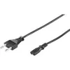Goobay euro-netkabel 1.5 m zwart