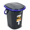GreenBlue GB320BB draagbare campingtoiletemmer, 19 l, zwart/marineblauw