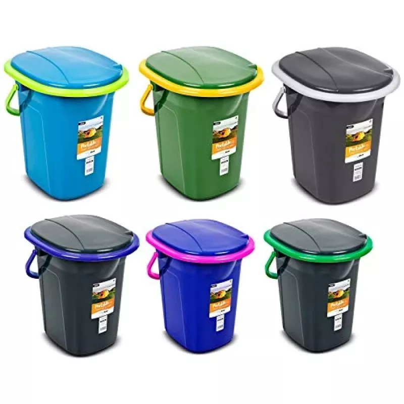 GreenBlue GB320BB draagbare campingtoiletemmer, 19 l, zwart/marineblauw