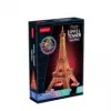 3D-puzzel Cubicfun Eiffeltoren nachteditie LED van cubicfun model 306-L534H – verlichte architectonische 3D-puzzel